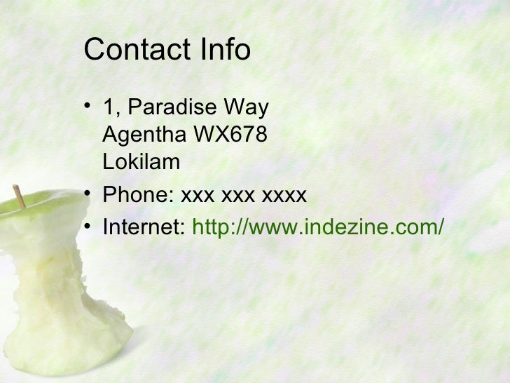 Apple PPT Template For PowerPoint Presentation