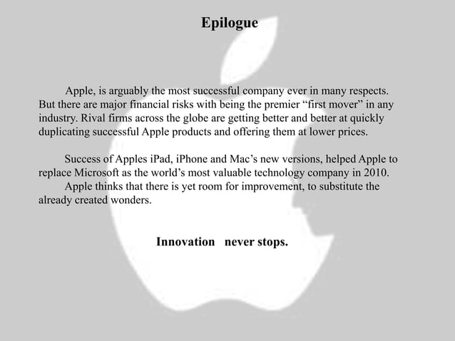 Apple Inc PPT