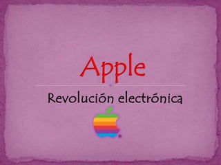 Revolución electrónica
 