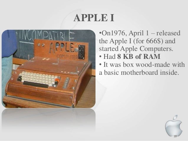 Apple history essay