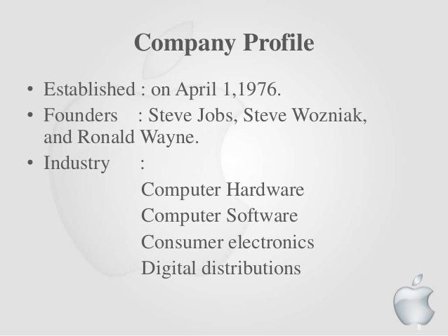 apple inc history and industry One of the more interesting questions i get asked about as an industry analyst who's followed apple since 1981 is why about everything from steve jobs' history to tenets of apple's business models to secrets crazy for apple to try and go into retail at the time. apple inc history and industry One of the more interesting questions i get asked about as an industry analyst who's followed apple since 1981 is why about everything from steve jobs' history to tenets of apple's business models to secrets crazy for apple to try and go into retail at the time.