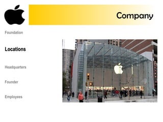 Foundation
LocationsLocations
Headquarters
Founder
Employees
Company
 