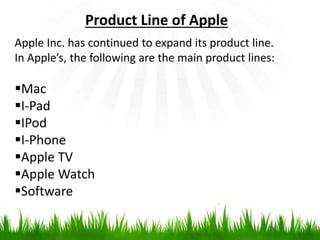 Apple India 3C Report Presentation
