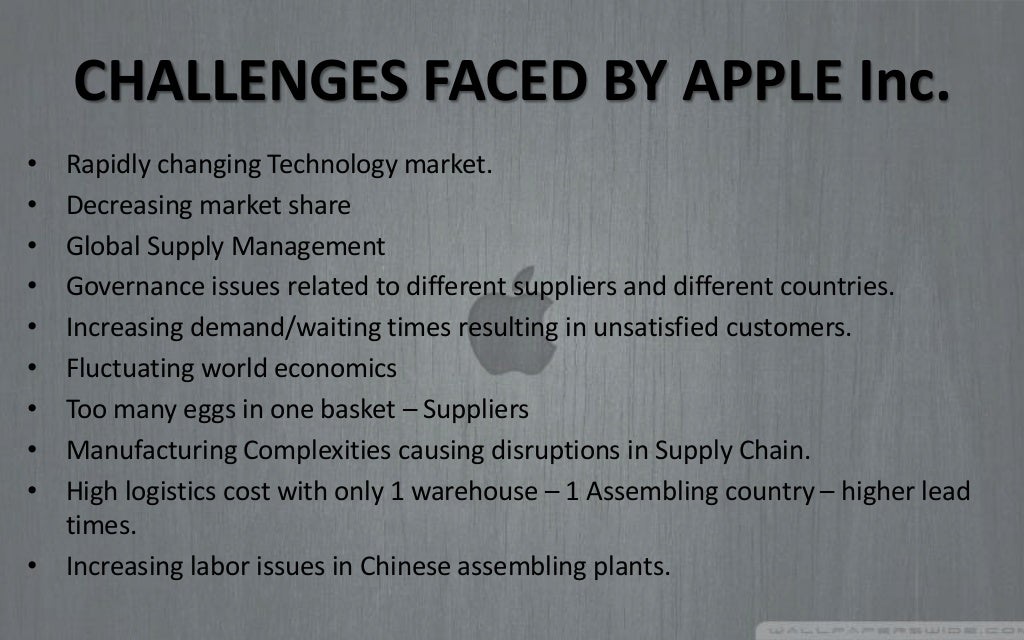 Apple supply chain management