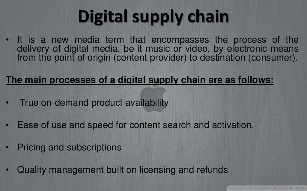 Apple supply chain management
