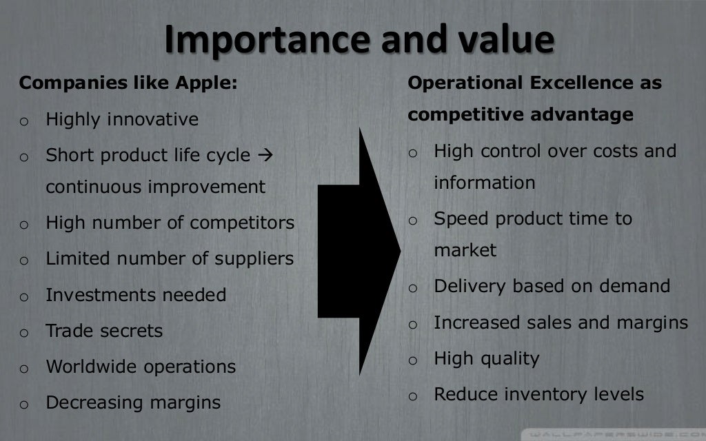 Apple supply chain management