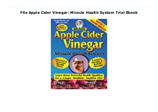 File Apple Cider Vinegar: Miracle Health System Trial Ebook
Download Here https://nn.readpdfonline.xyz/?book=0877901007 Paul C. Bragg, originator of health stores in America, and his daughter, Patricia, are world-renowned health crusaders. They have changed millions of lives through their books, teachings, lectures and media appearances. In this book, the Braggs reveal the legendary health-and life-giving versatility of apple cider vinegar. As a nutritive drink it is a powerful agent for health and wellness. It is also used for dozens of other purposes, including as a beauty aid, for skin treatments, in recipes, as an anti-biotic, anti-septic, hair-revitalizing shampoo, headache reliever, and weight reducer.The book is entertaining and will inspire you to better health! It chronicles the history of ACV from the time of Hippocrates (the Father of Medicine) who discovered its multiple uses in 400 B.C. The authors explain, in layman's terms, the nutritive value of apples, which are rich in potassium, enzymes and other life-extending elements. The authors reveal the miracle health-boosting elements of potassium, and how modern food refinery processes rob our food of needed nutrients. The Braggs also share motivational stories from their own lives crusading for health and wellness. The book includes the Bragg Healthy Lifestyle Blueprint for Health and encourages readers to realize it is "Never too late to seek and build radiant health!" It explains how readers can use ACV to eliminate joint pain, improve digestion, treat ear aches, infections, warts, skin tags, sore throats and normalized blood sugar levels. Once readers learn about the incredible number of uses for ACV, it usually becomes a fixture in their medicine cabinets! The book contains intriguing photos of famous ACV devotees, and shares vital information for your healthy body! The Apple Cider Vinegar Book is well-loved worldwide, with millions of copies in print. Download Online PDF Apple Cider Vinegar: Miracle Health System, Download PDF Apple Cider Vinegar: Miracle Health System, Read Full PDF Apple Cider
Vinegar: Miracle Health System, Read PDF and EPUB Apple Cider Vinegar: Miracle Health System, Download PDF ePub Mobi Apple Cider Vinegar: Miracle Health System, Reading PDF Apple Cider Vinegar: Miracle Health System, Download Book PDF Apple Cider Vinegar: Miracle Health System, Read online Apple Cider Vinegar: Miracle Health System, Download Apple Cider Vinegar: Miracle Health System Paul Bragg pdf, Download Paul Bragg epub Apple Cider Vinegar: Miracle Health System, Read pdf Paul Bragg Apple Cider Vinegar: Miracle Health System, Download Paul Bragg ebook Apple Cider Vinegar: Miracle Health System, Read pdf Apple Cider Vinegar: Miracle Health System, Apple Cider Vinegar: Miracle Health System Online Read Best Book Online Apple Cider Vinegar: Miracle Health System, Download Online Apple Cider Vinegar: Miracle Health System Book, Read Online Apple Cider Vinegar: Miracle Health System E-Books, Download Apple Cider Vinegar: Miracle Health System Online, Read Best Book Apple Cider Vinegar: Miracle Health System Online, Read Apple Cider Vinegar: Miracle Health System Books Online Download Apple Cider Vinegar: Miracle Health System Full Collection, Download Apple Cider Vinegar: Miracle Health System Book, Download Apple Cider Vinegar: Miracle Health System Ebook Apple Cider Vinegar: Miracle Health System PDF Download online, Apple Cider Vinegar: Miracle Health System pdf Read online, Apple Cider Vinegar: Miracle Health System Read, Download Apple Cider Vinegar: Miracle Health System Full PDF, Read Apple Cider Vinegar: Miracle Health System PDF Online, Download Apple Cider Vinegar: Miracle Health System Books Online, Read Apple Cider Vinegar: Miracle Health System Full Popular PDF, PDF Apple Cider Vinegar: Miracle Health System Download Book PDF Apple Cider Vinegar: Miracle Health System, Read online PDF Apple Cider Vinegar: Miracle Health System, Read Best Book Apple Cider Vinegar: Miracle Health System, Download PDF Apple
Cider Vinegar: Miracle Health System Collection, Read PDF Apple Cider Vinegar: Miracle Health System Full Online, Read Best Book Online Apple Cider Vinegar: Miracle Health System, Read Apple Cider Vinegar: Miracle Health System PDF files
 