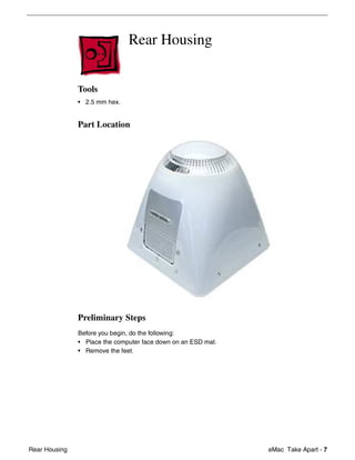 Apple eMac Hardware Service Manual