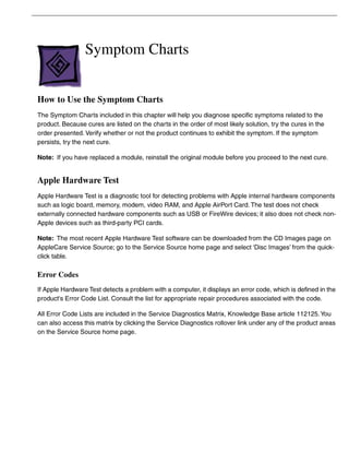 Apple eMac Hardware Service Manual