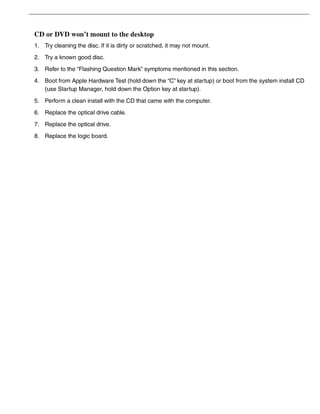 Apple eMac Hardware Service Manual