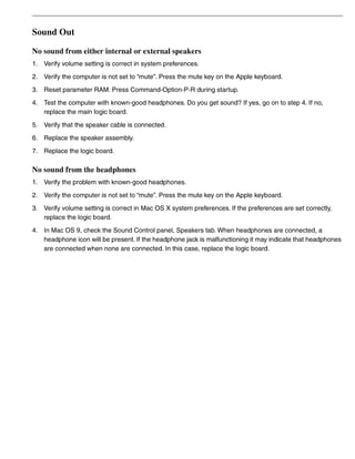 Apple eMac Hardware Service Manual