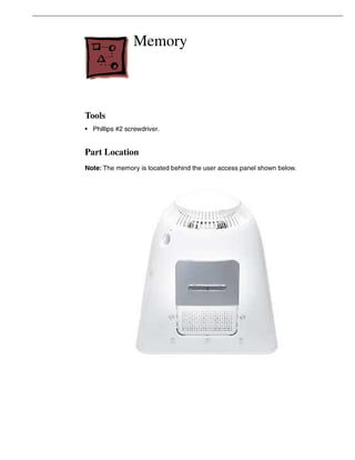 Apple eMac Hardware Service Manual