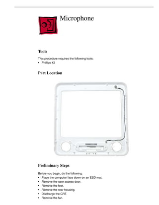 Apple eMac Hardware Service Manual