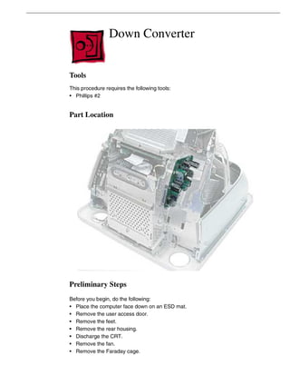 Apple eMac Hardware Service Manual