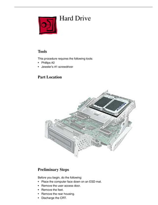 Apple eMac Hardware Service Manual