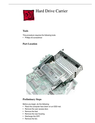 Apple eMac Hardware Service Manual