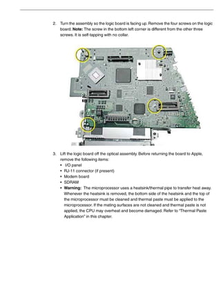 Apple eMac Hardware Service Manual