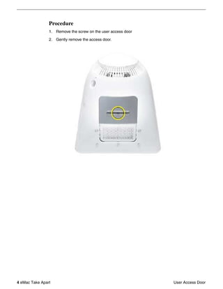 Apple eMac Hardware Service Manual
