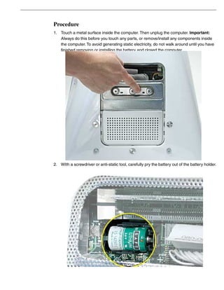 Apple eMac Hardware Service Manual