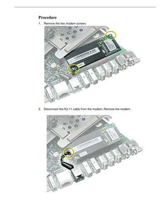 Apple eMac Hardware Service Manual