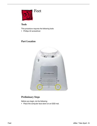 Apple eMac Hardware Service Manual