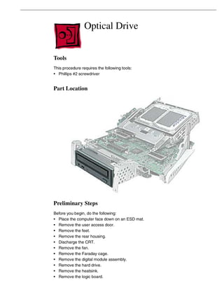 Apple eMac Hardware Service Manual