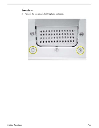 Apple eMac Hardware Service Manual