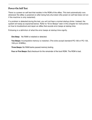 Apple eMac Hardware Service Manual