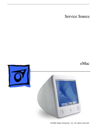 Apple eMac Hardware Service Manual