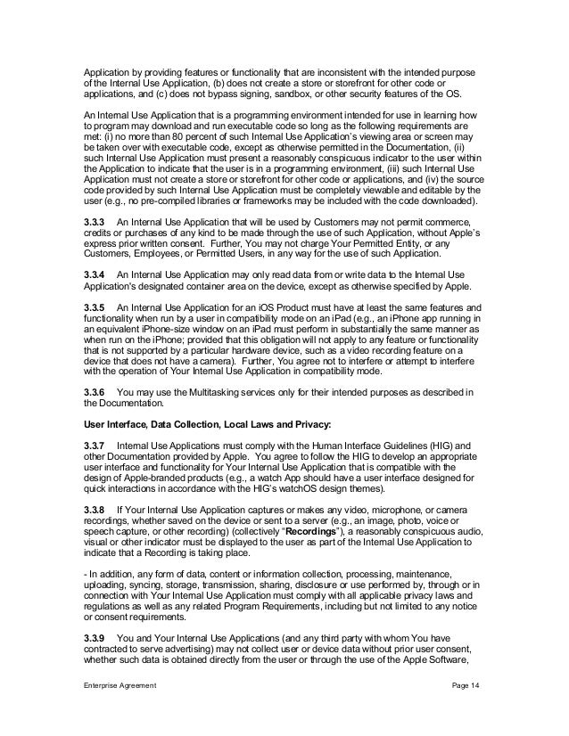Apple Policy Prohibits Distributing Enterprise Certificate Apps To No