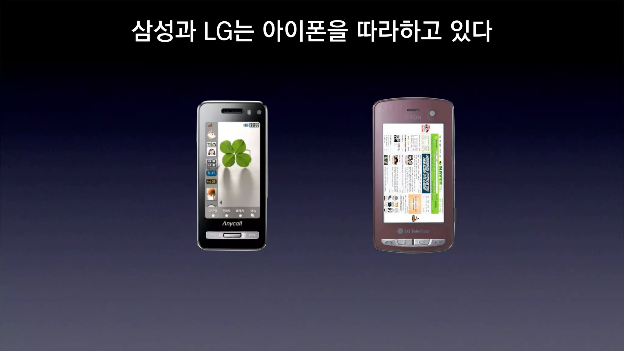 Apple I Phone Korean Reduced Size