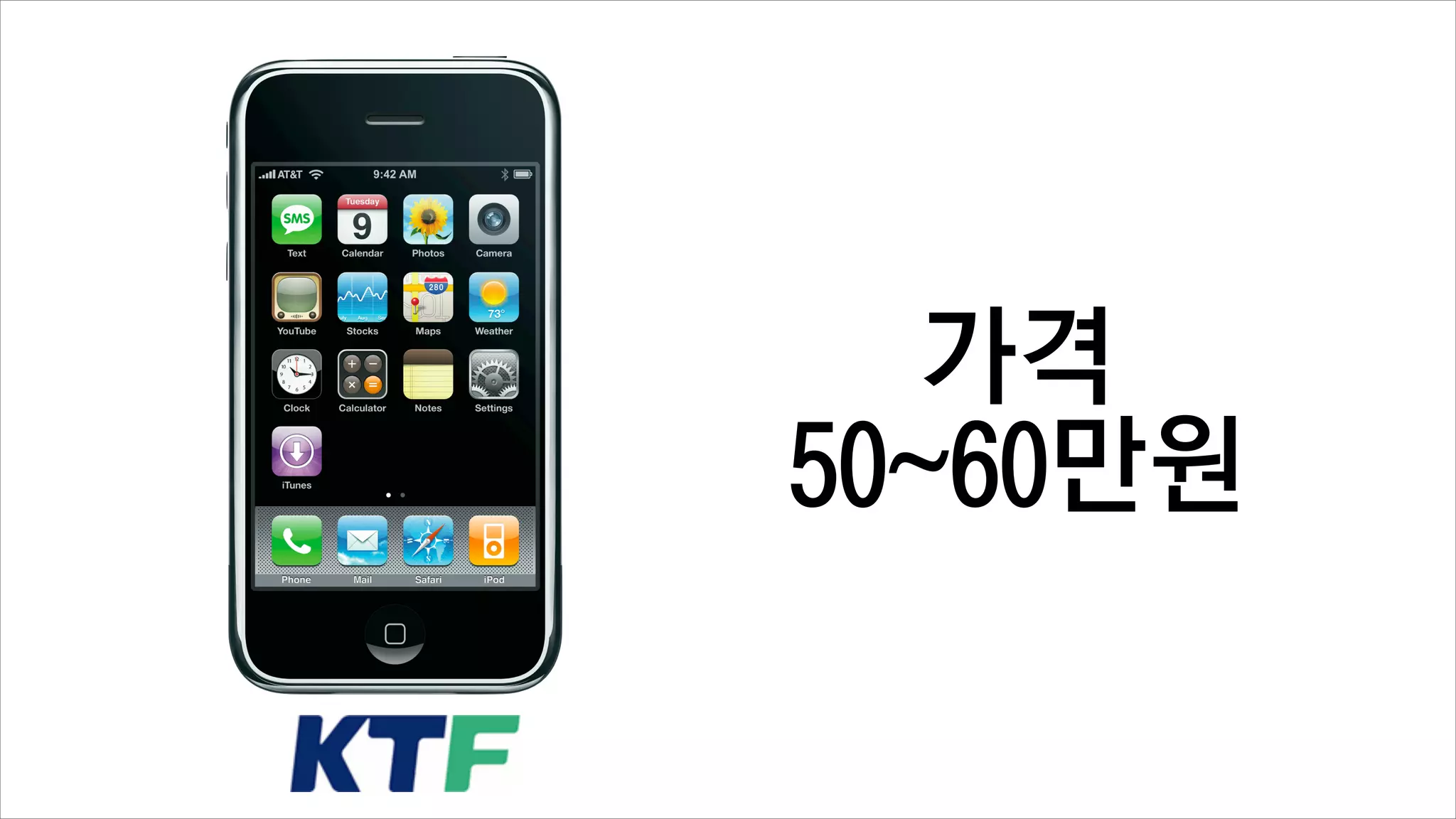 Apple I Phone Korean Reduced Size