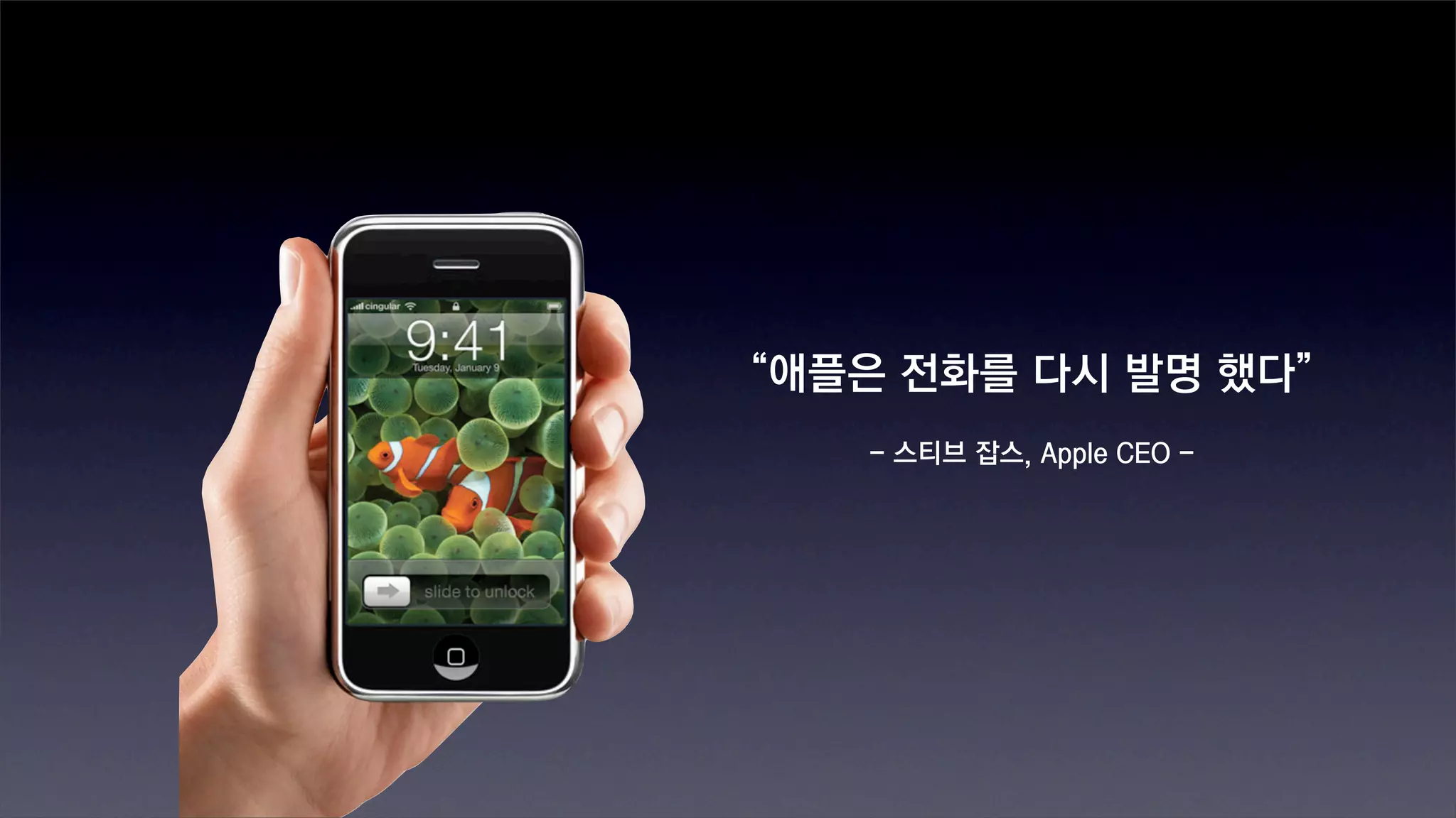 Apple I Phone Korean Reduced Size