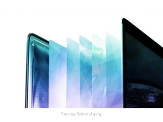 The new Retina display.
 