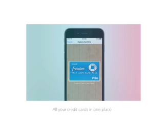 All your credit cards in one place