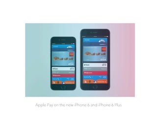 Apple Pay on the new iPhone 6 and iPhone 6 Plus