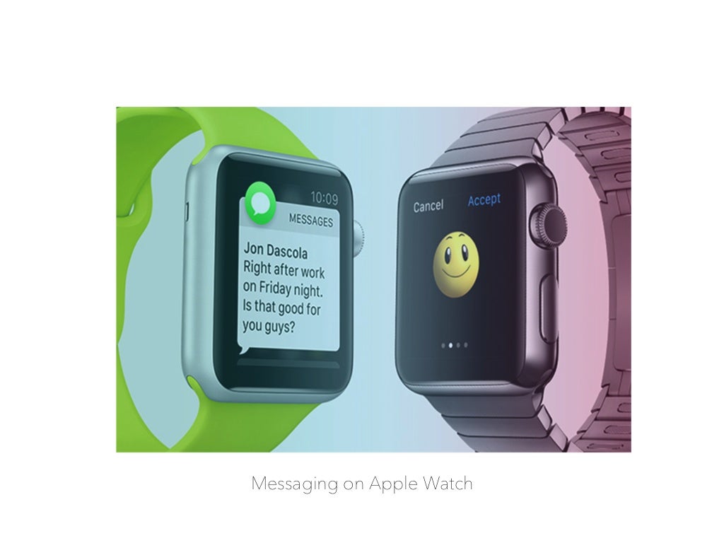 Messaging on Apple Watch