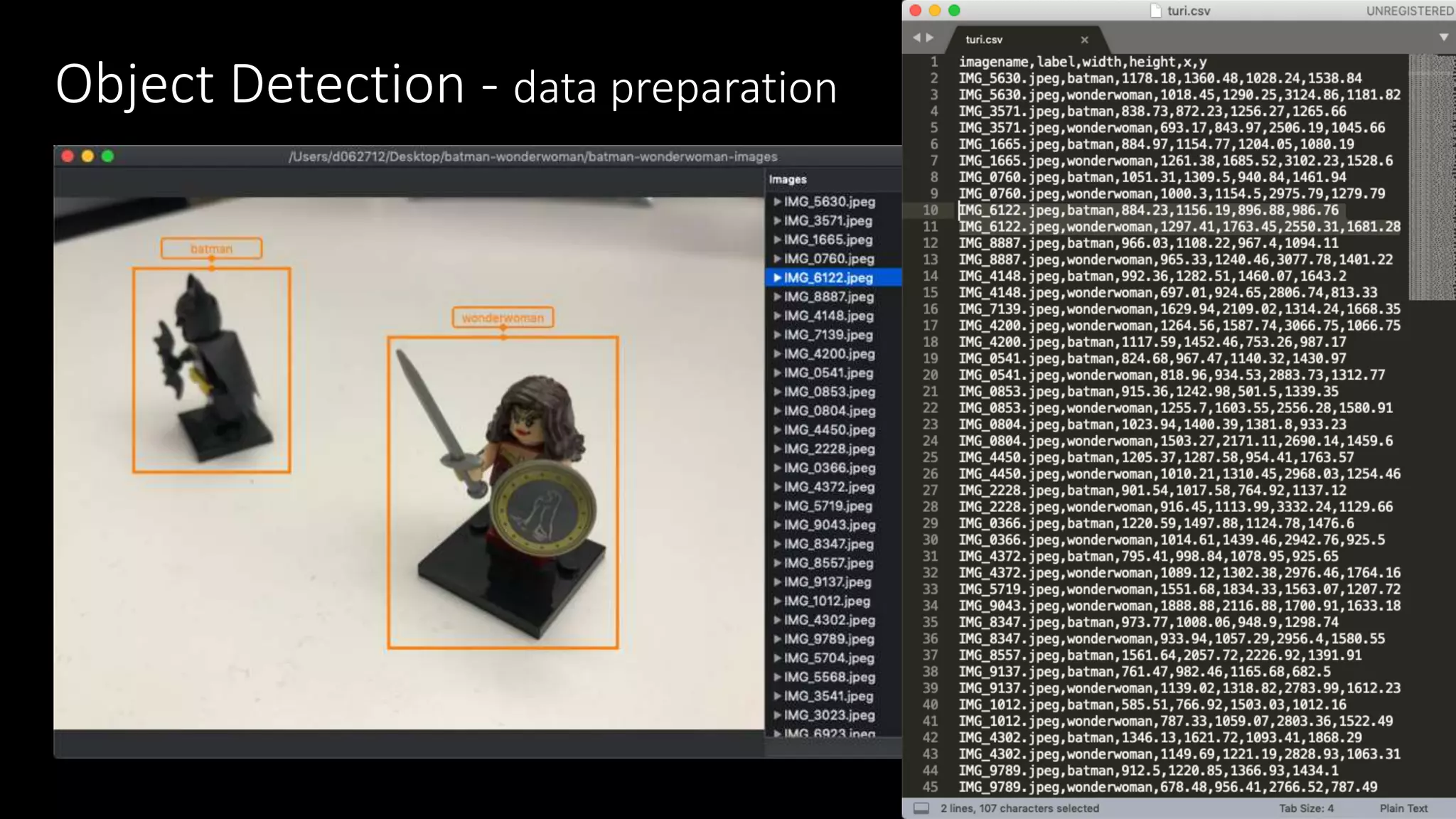 Object Detection - data preparation
 