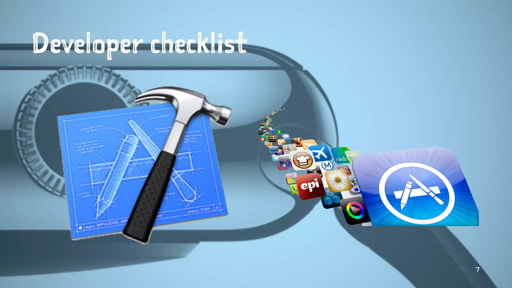 Developer checklist
7
 