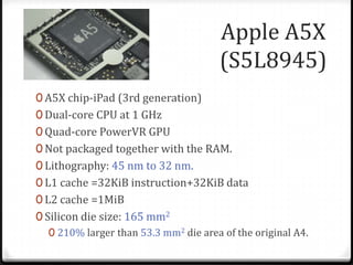 Apple A5 Processor | PPTX