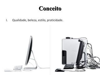 Qualidade, beleza, estilo, praticidade. Conceito 
