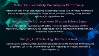 Apple Arts Studios The Motion Capture Excellence | PPTX