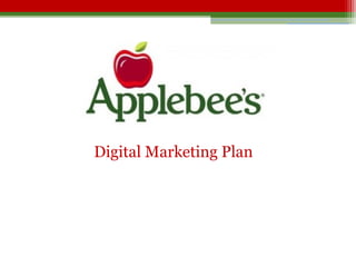 Digital Marketing Plan
 