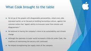Design Thinking and Innovation at Apple Inc | PPTX