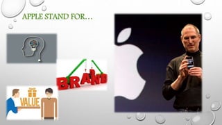 APPLE STAND FOR…
 
