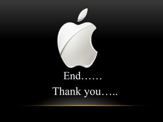 End……
Thank you…..
 
