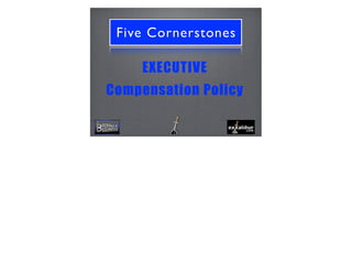 Five Cornerstones
1
EXECUTIVE
Compensation Policy
 