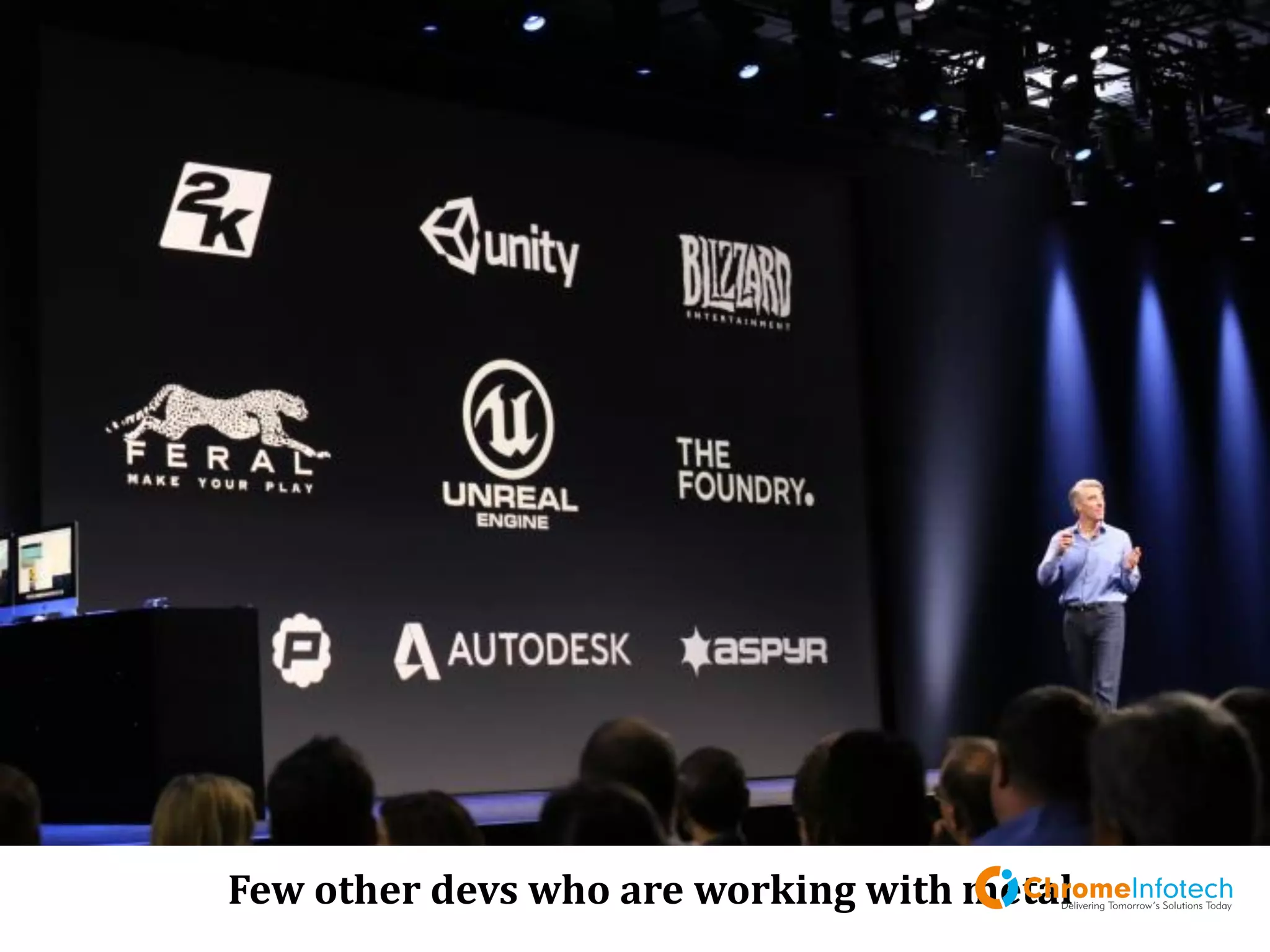 Few other devs who are working with metal
Leading Mobile Apps & Web Development Company
 