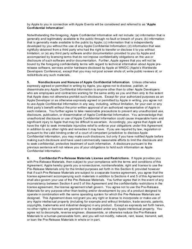 2 agreement apple developer schedule developer Apple agreement