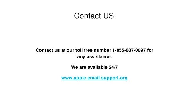 apple email support